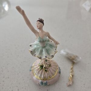 Elegant Ballerina Jewelry Box